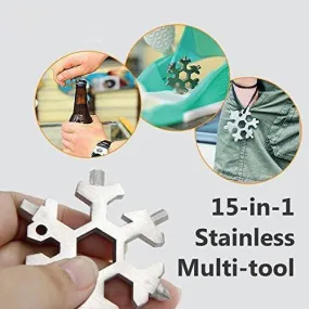 15-in-1 Snowflake Tool