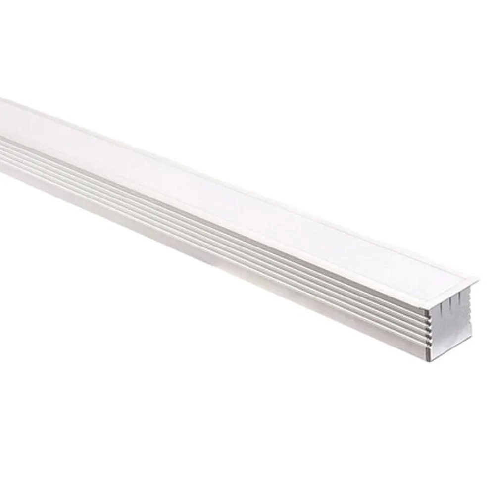 44mm x 35mm Silver Square Winged Large Aluminium LED Profile Havit Lighting - HV9695-4435