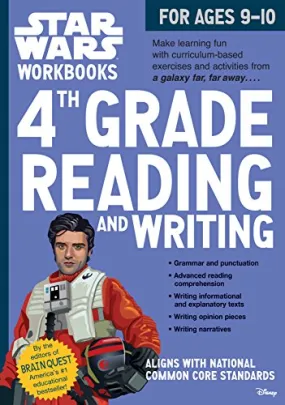 4th Grade Reading And Writing Workbook, Star Wars