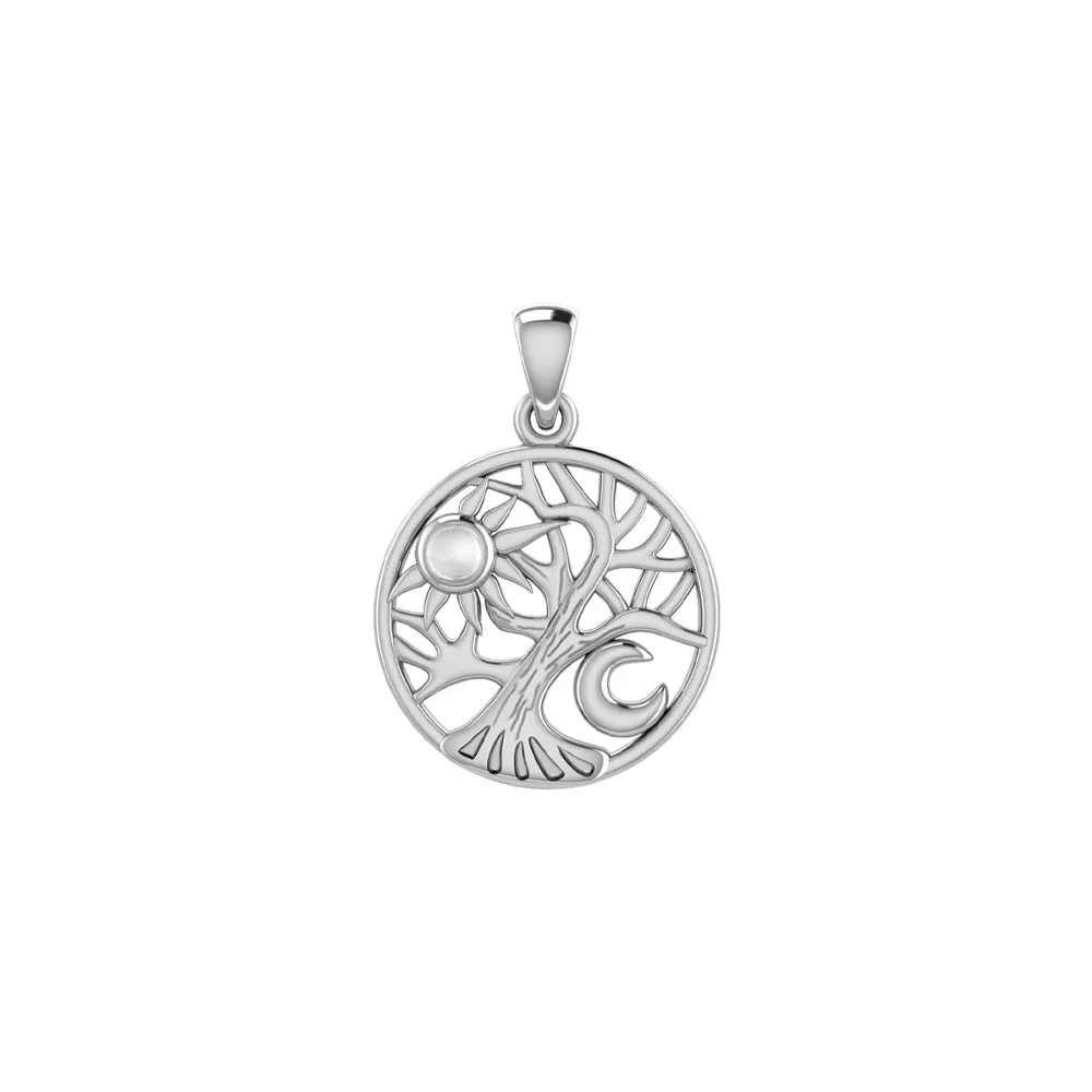 A beautiful surprise in the Tree of Life ~ Sterling Silver Pendant TPD4292