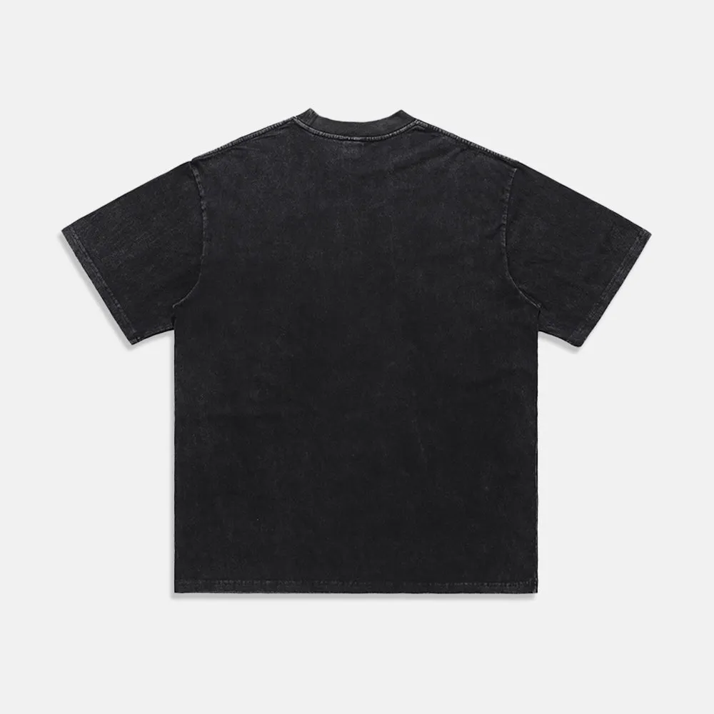 AG®Anime Contrast Elk Washed T-Shirt