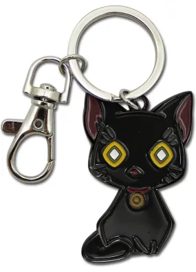 Akudama Drive - Black Cat 2 Metal Keychain