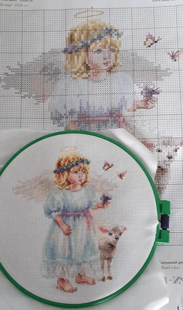 Angel 0-202 Counted Cross-Stitch Kit