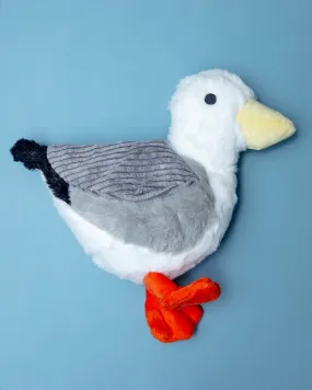 Animated Seagull Plush Dog Toy