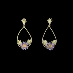 Aster Earrings - Oval