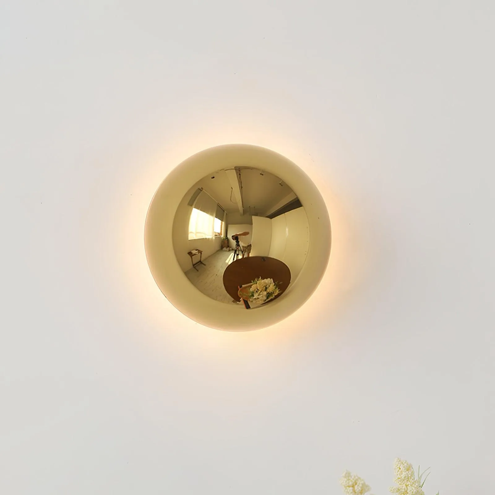 Aurum Sphere Wall Sconce