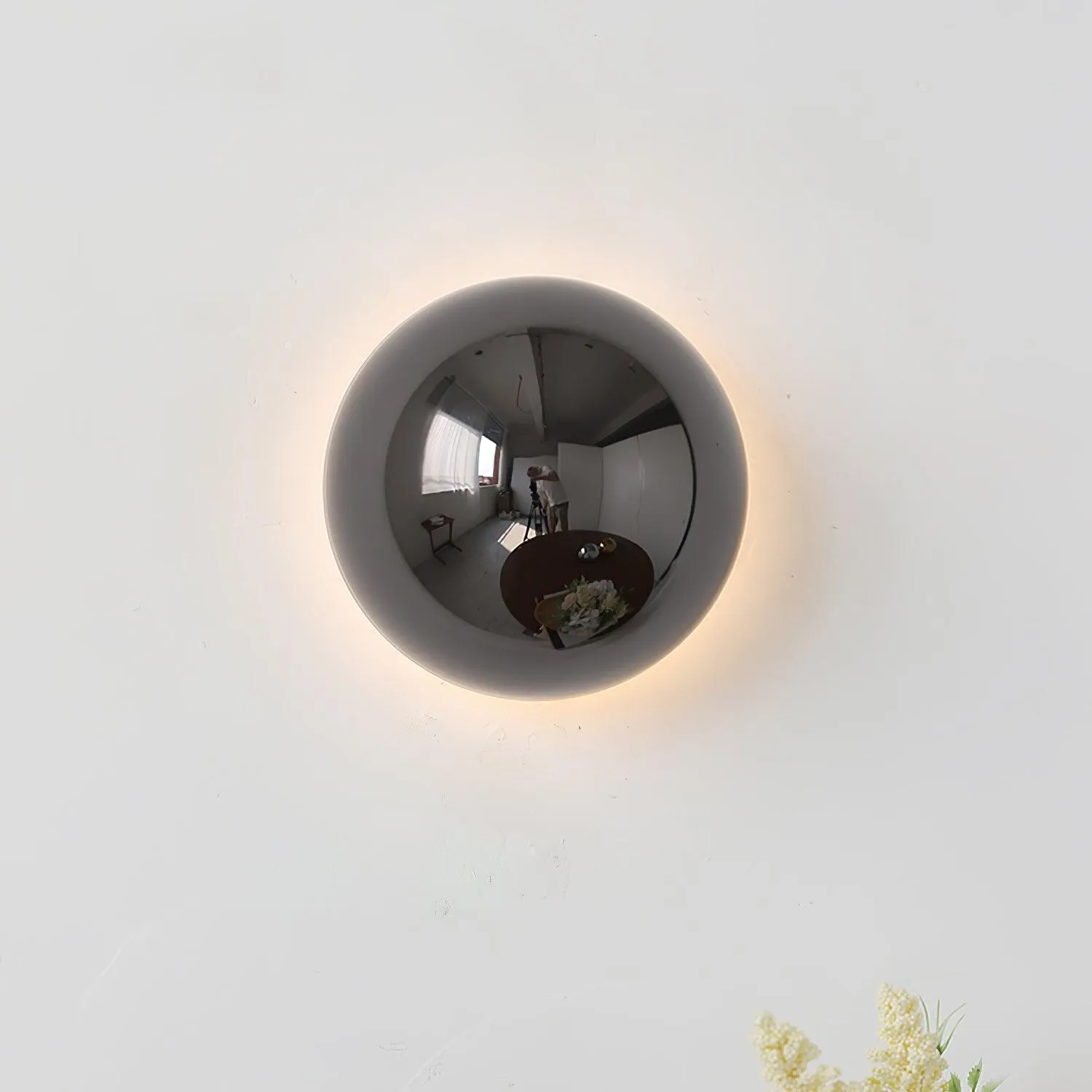 Aurum Sphere Wall Sconce