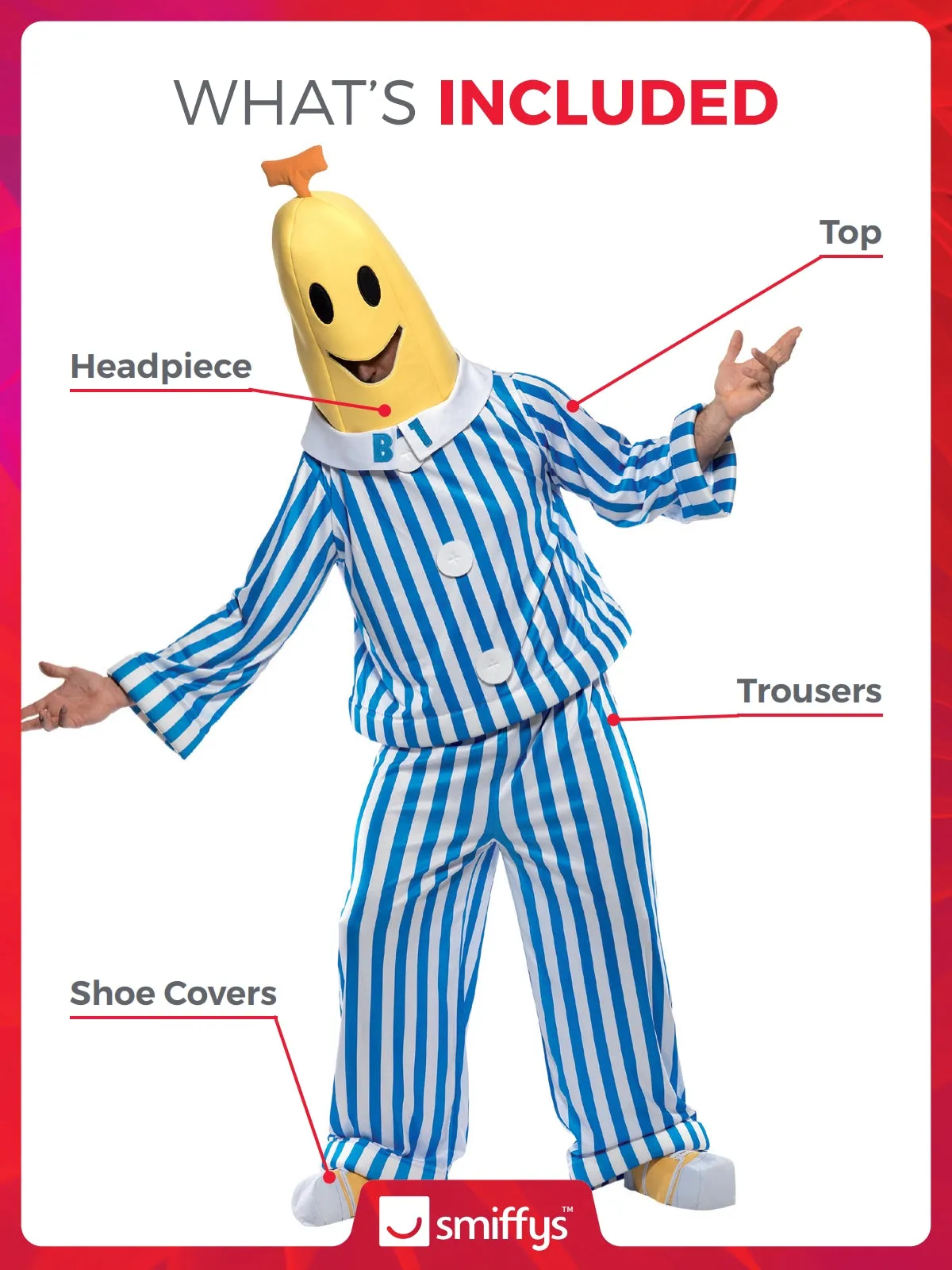 Bananas in Pyjamas Costume