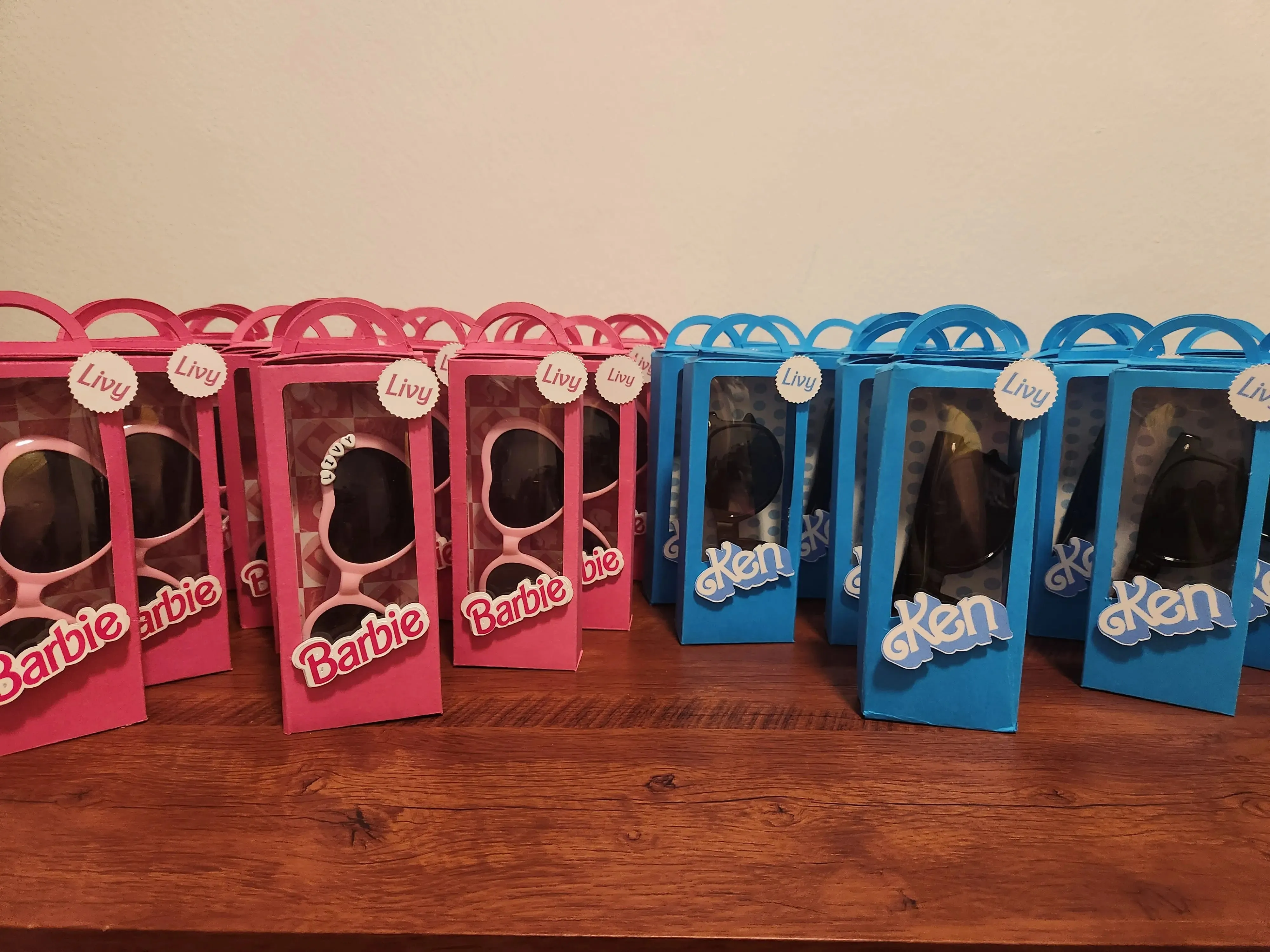 Barbie  & Ken Party Favor Boxes