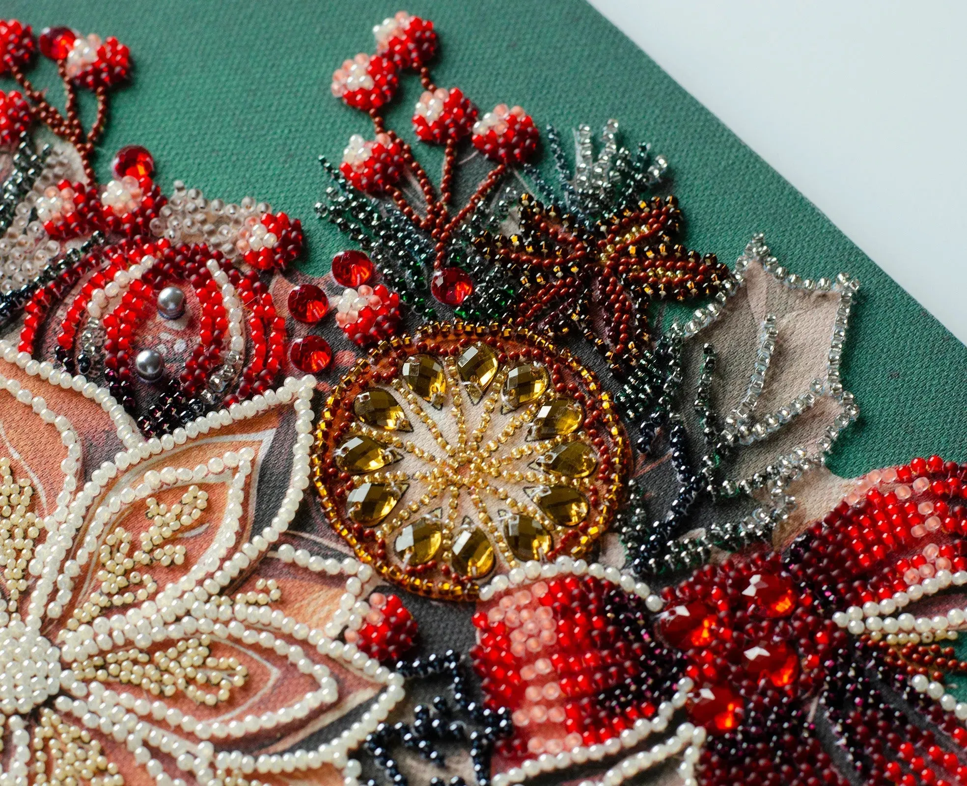 Bead Embroidery Kit - The taste of Christmas AB-915