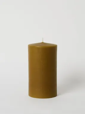 Beeswax Candle Colour Matcha Medium