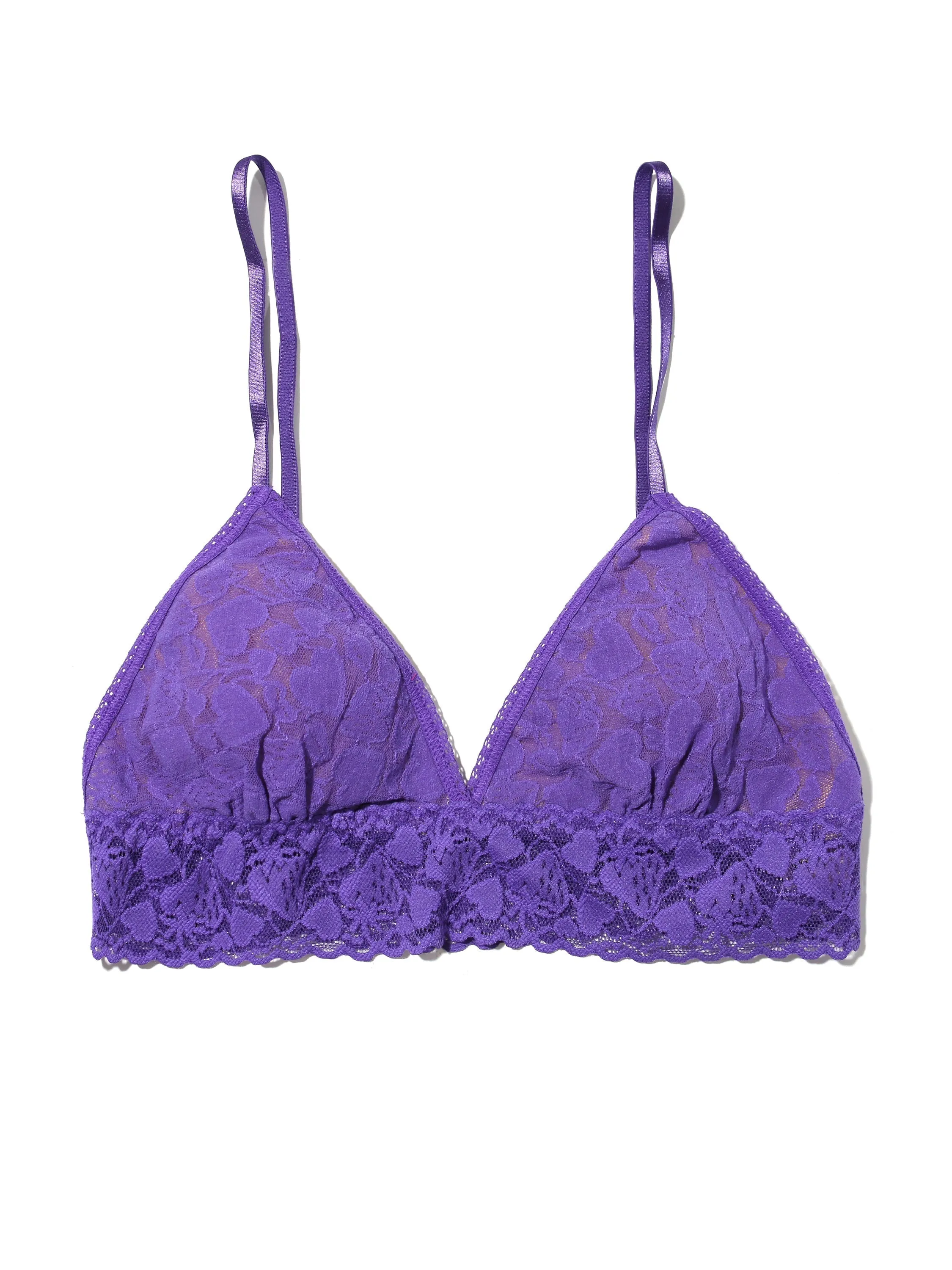 Berry In Love Padded Bralette Raw Amethyst Purple Sale