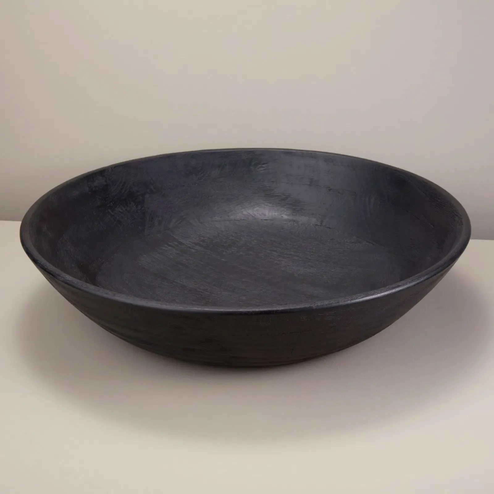 Black Mango Wood Bowl, XL