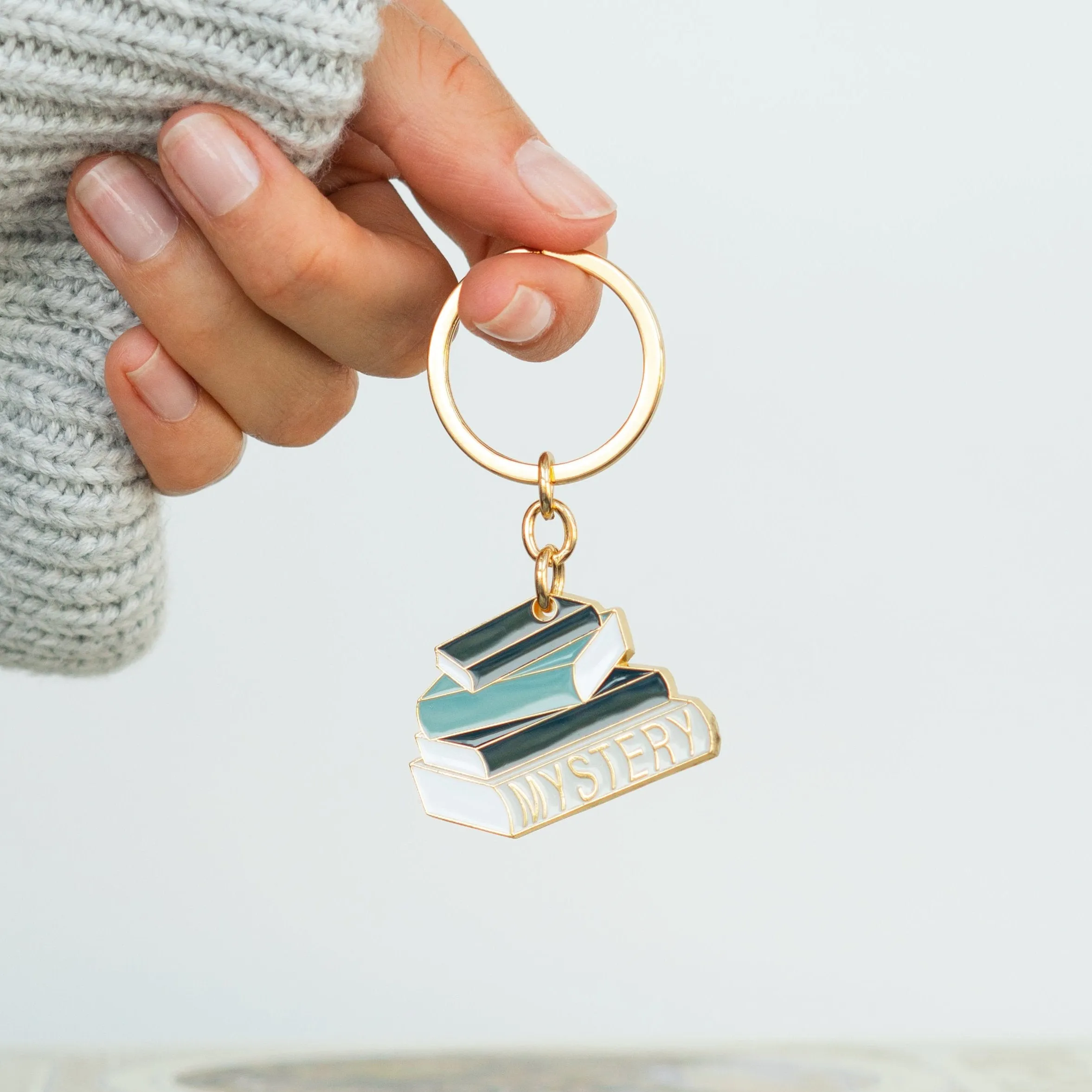 Book Lover's Keychain