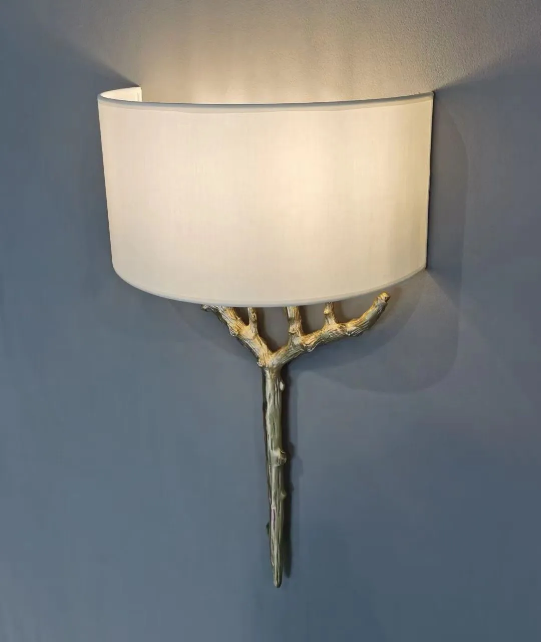 Brass Branch Wall Lamp