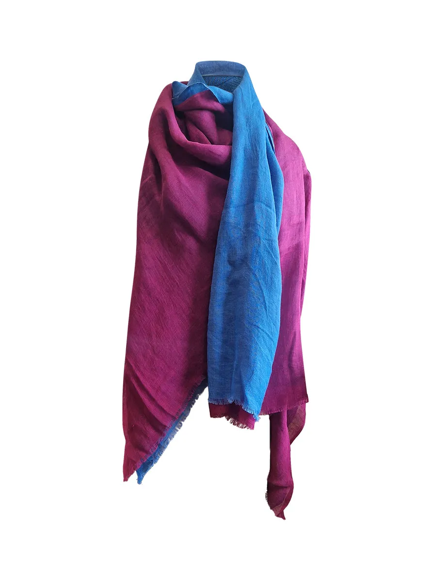 cape infinity duo linen pink blue