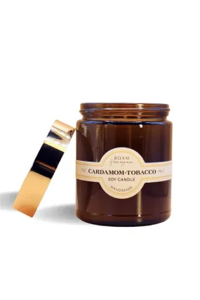 cardamom tobacco soy candle