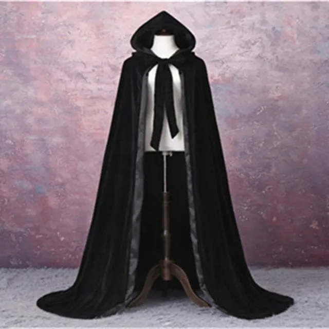 Catherine- the Velvet Hooded Cape 8 Colors