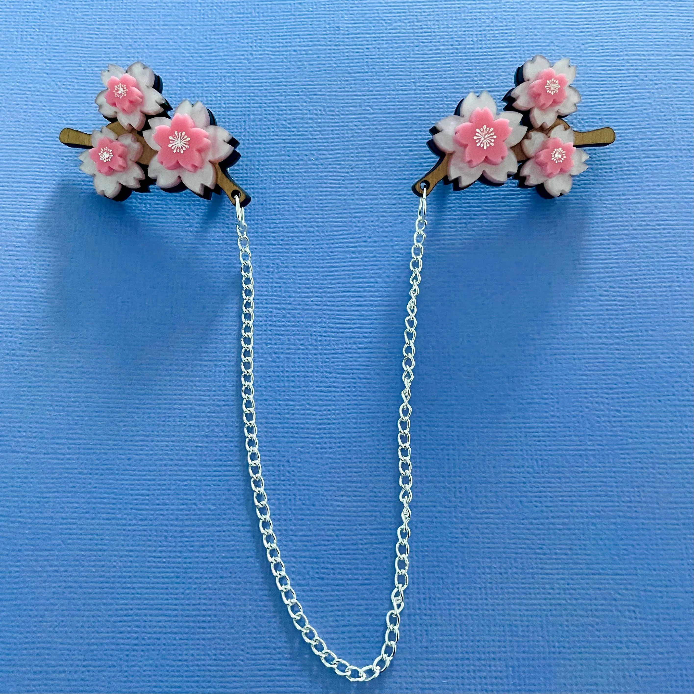 Cherry Blossom - Cardi clips