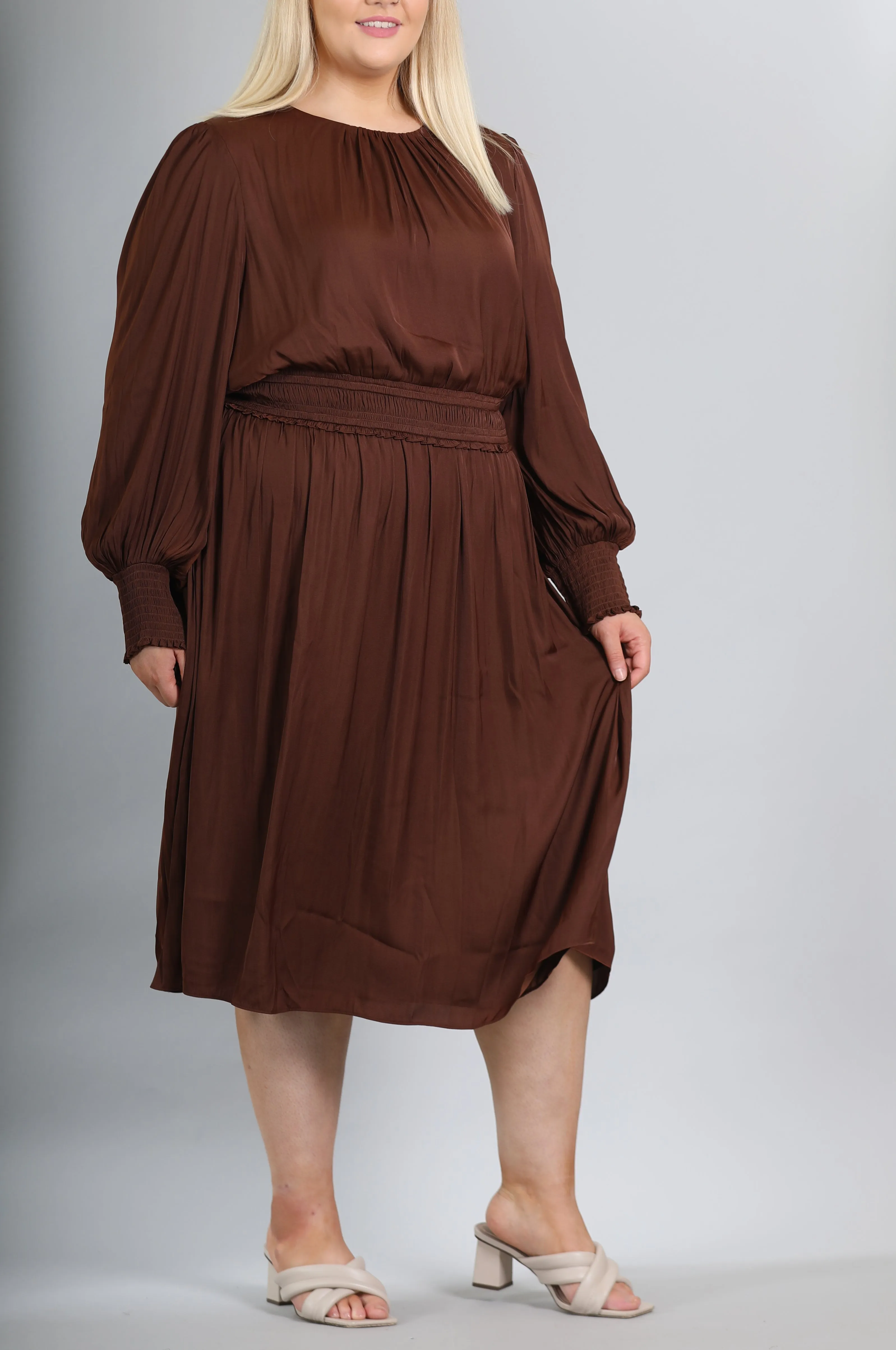 Chocolate Midi Dress