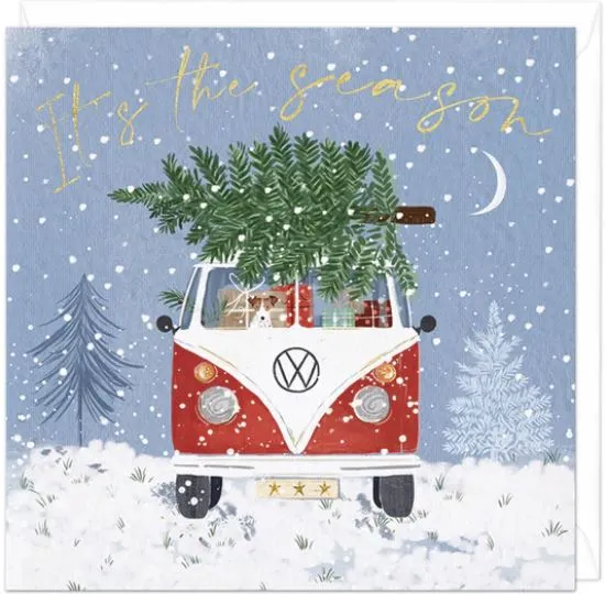 Christmas Camper Christmas Card