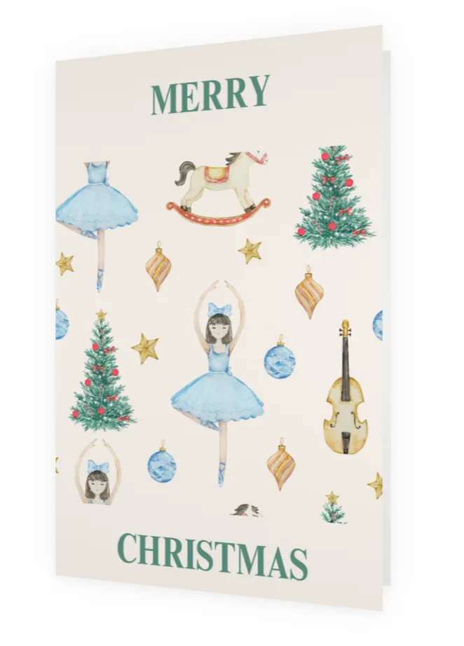 Christmas Card | Ballerina