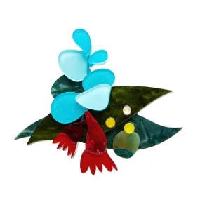 Christmas Holly-Days Brooch