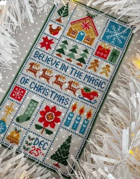 Christmas Magic Cross Stitch Kit, Little Dove Designs