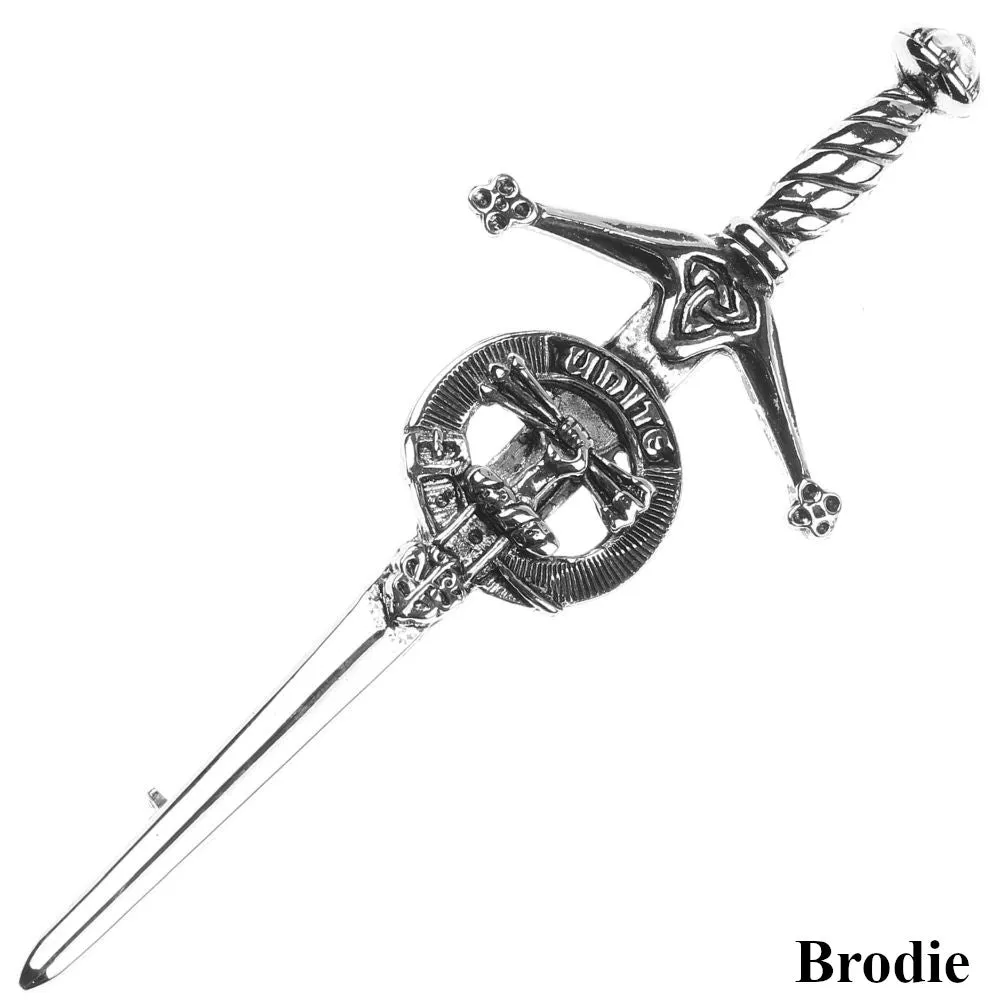 Clan Crest Kilt Pin - Brodie