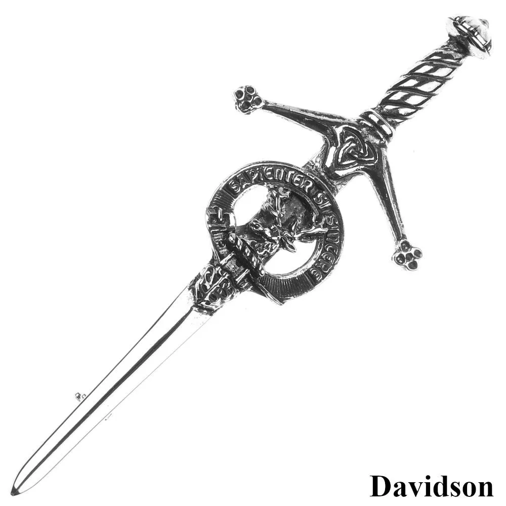 Clan Crest Kilt Pin - Davidson