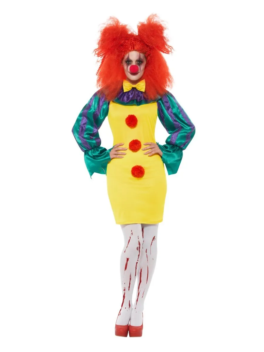 Classic Horror Clown Lady Costume