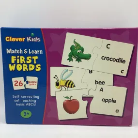 Clever Kids Match & Learn First Words