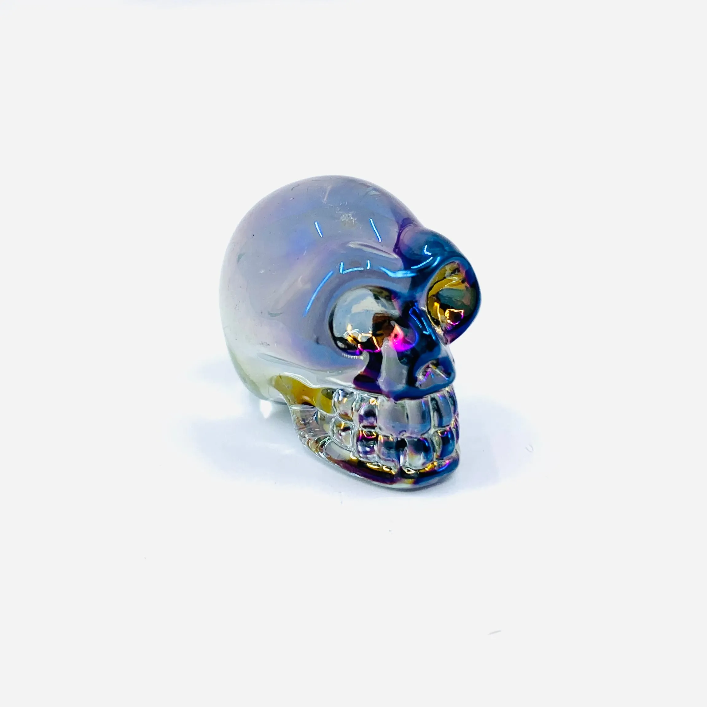 Colorful Glass Skulls 246