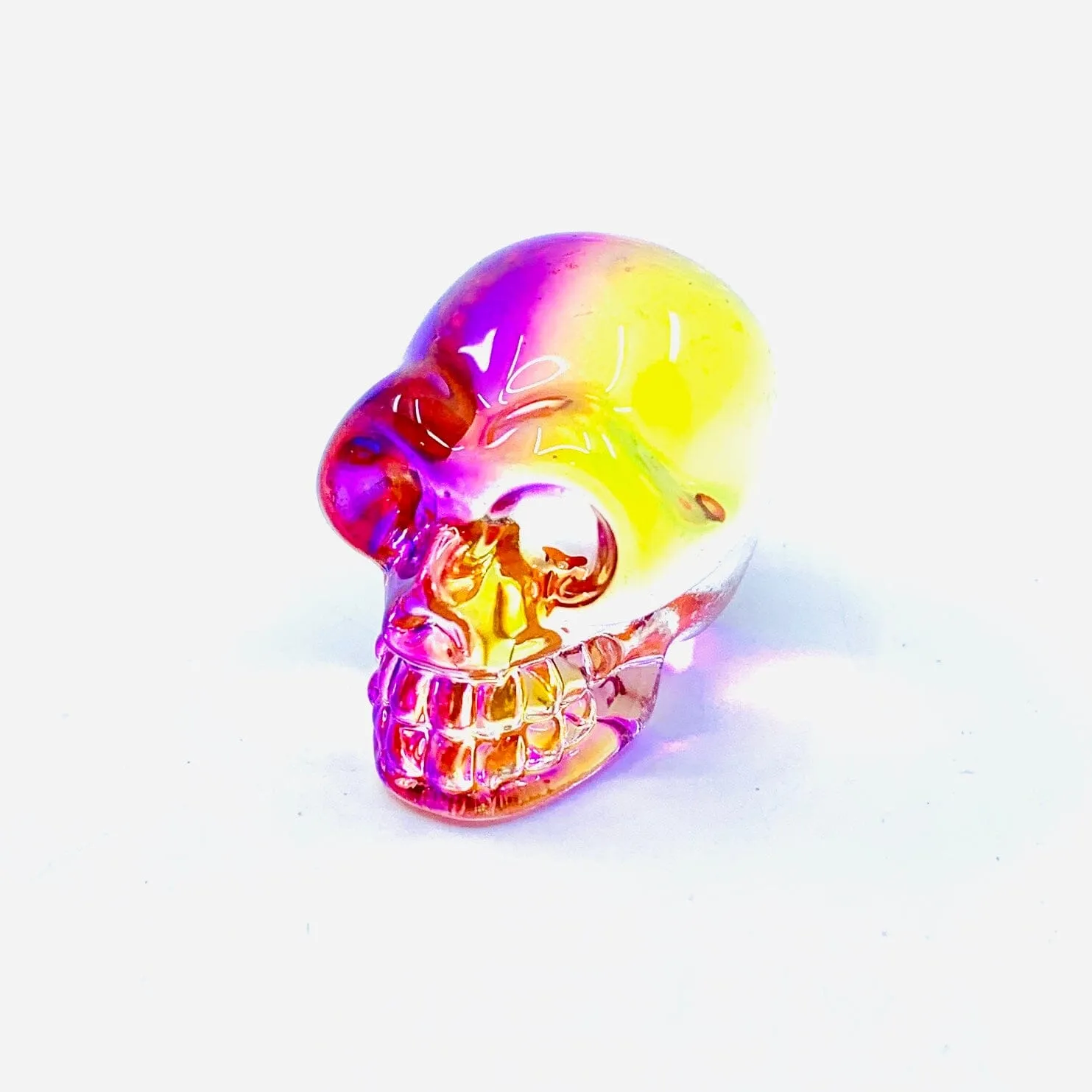 Colorful Glass Skulls 246