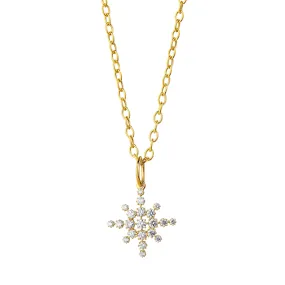 Cosmic Snowflake Pendant