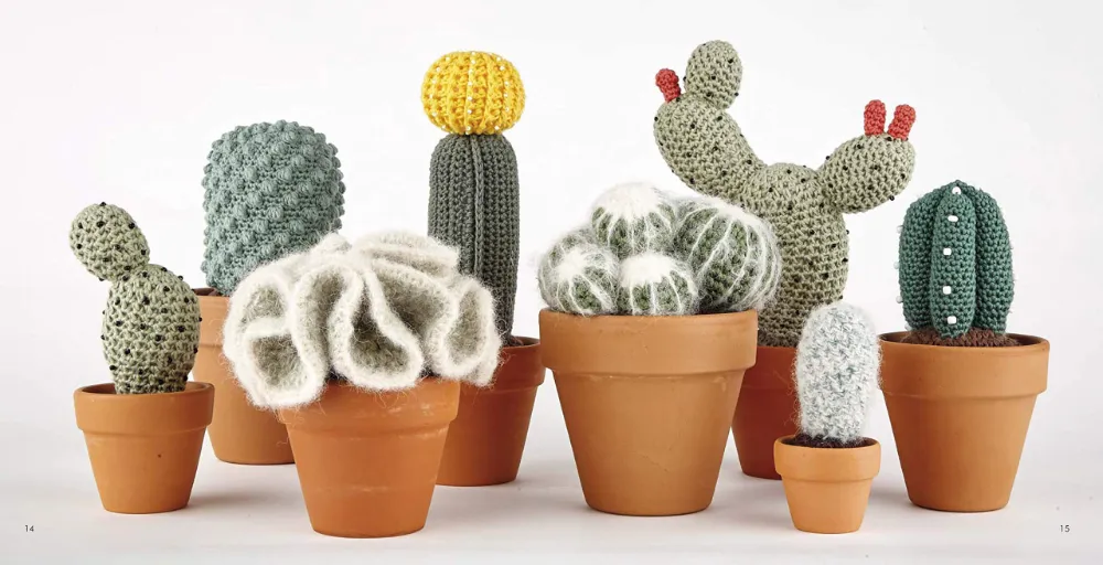 Crocheted Cactuses: 16 Woolly Succulents to Make For Your Home