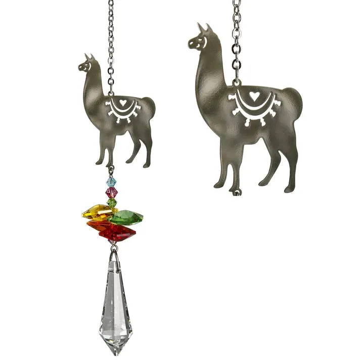 Crystal Fantasy Llama Suncatcher, 14