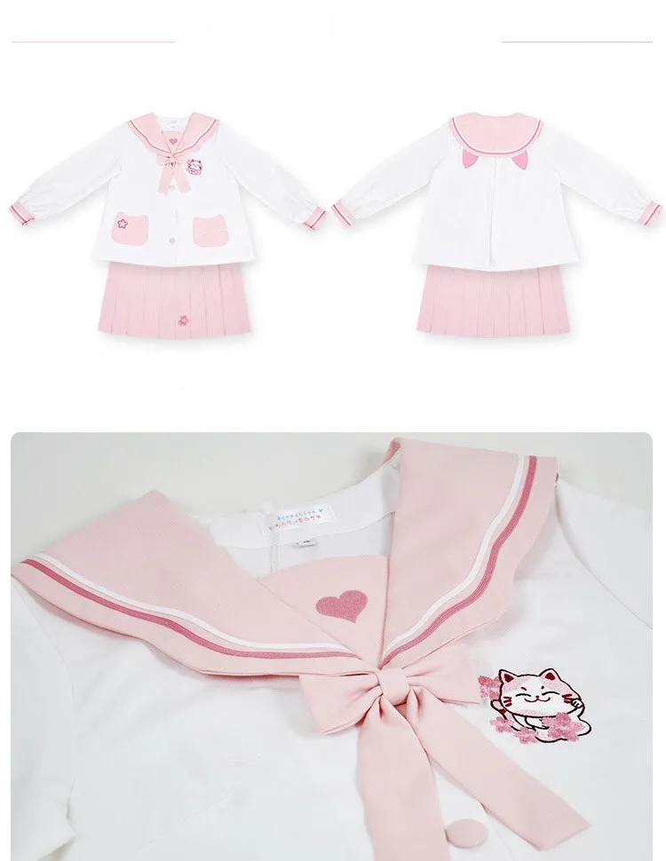 Cute JK powder uniform set (gift bag) PL51825