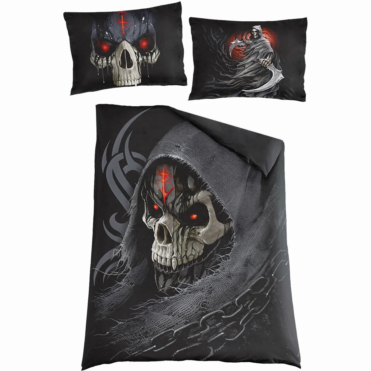 DARK DEATH - Single Duvet Cover   UK And EU Pillow case