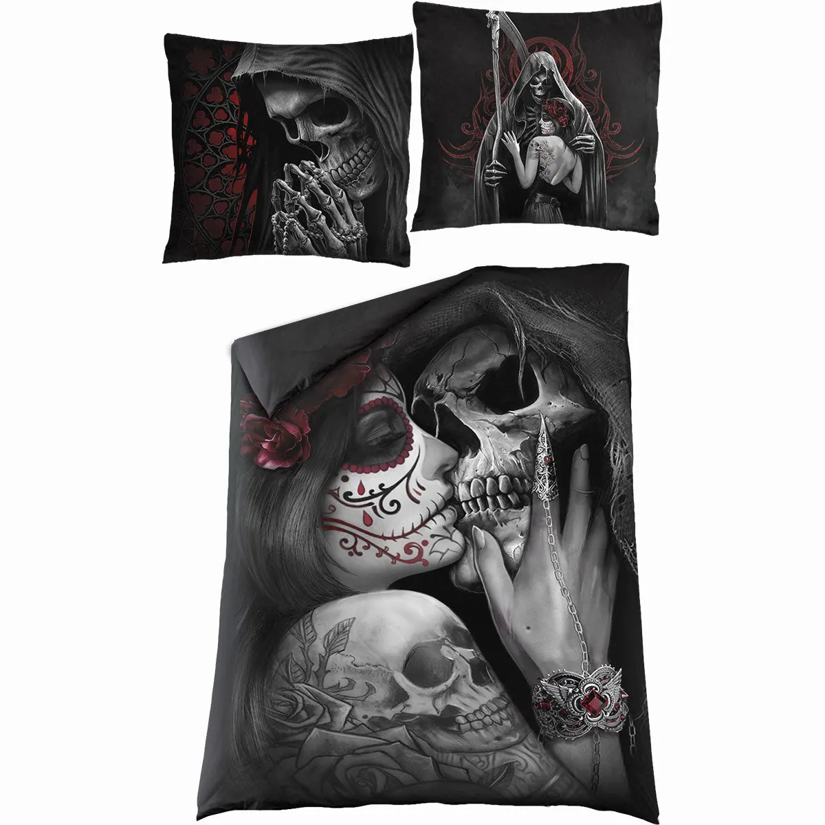 DEAD KISS - Single Duvet Cover   UK And EU Pillow case