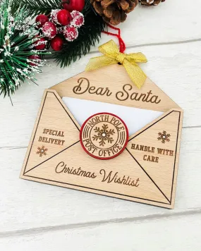 'Dear Santa' Christmas Wishlist Letter Holder