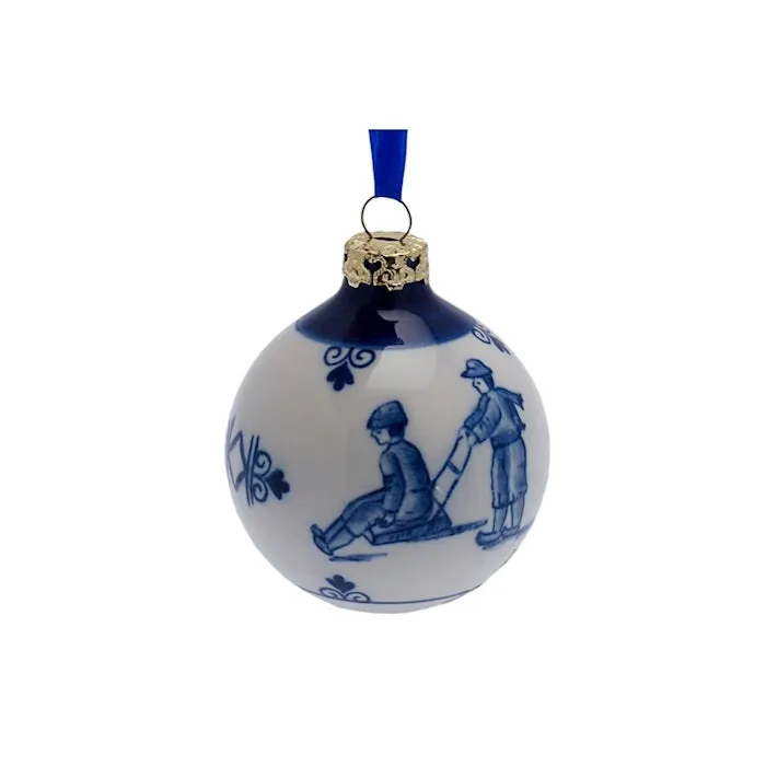 Delft Christmas Ornament