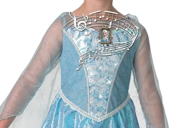 Dis Frozen Elsa Musical/Light Up Costume