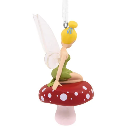 Disney Tinker Bell on Mushroom Hallmark Ornament