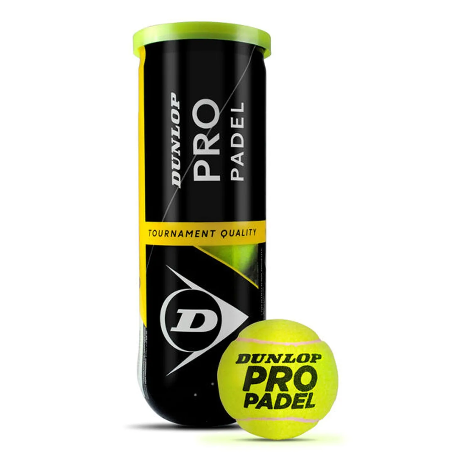 Dunlop Pro Padel Tournament Quality Ball Can (1 Can)