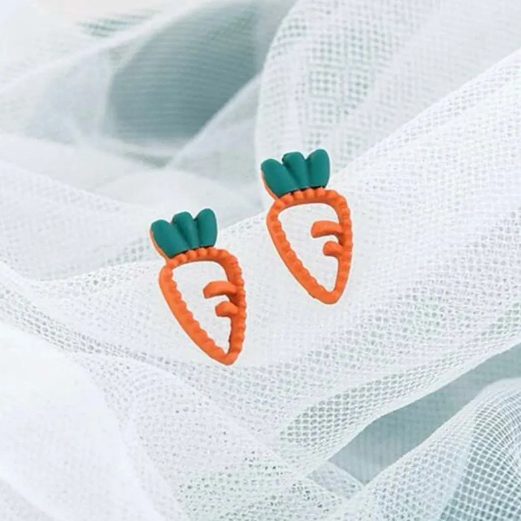 Easter Studs - Carrot Studs, Happy Easter, Easter Bunny, Easter Accessories, Easter Egg, Easter Accessories, Easter Basket, Easter Earrings