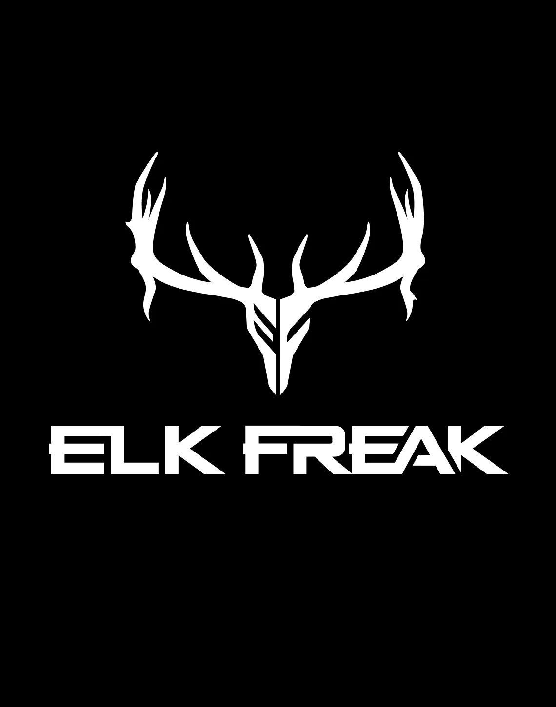 Elk Freak Stacked Decal