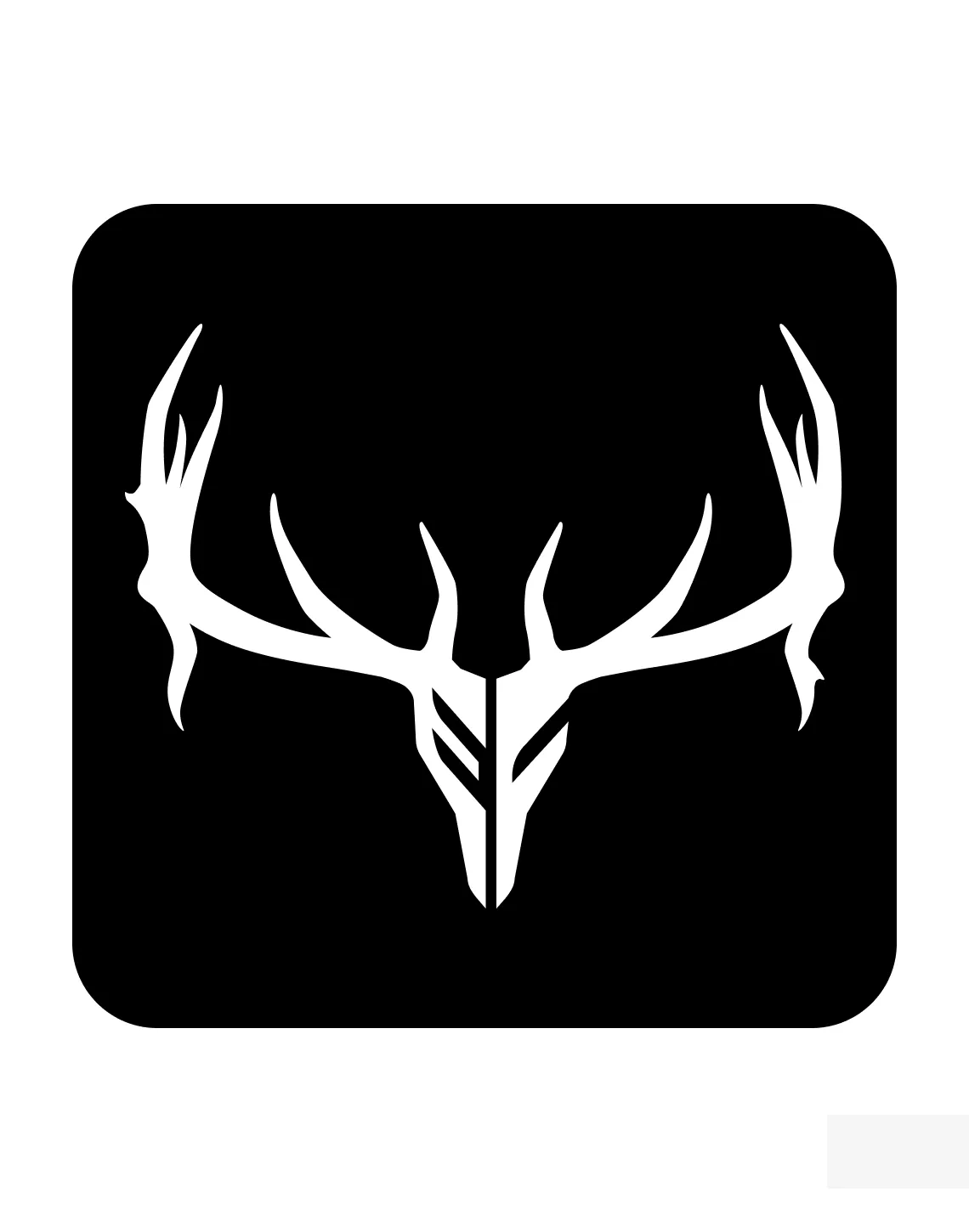 Elk Freak Stamp Decal