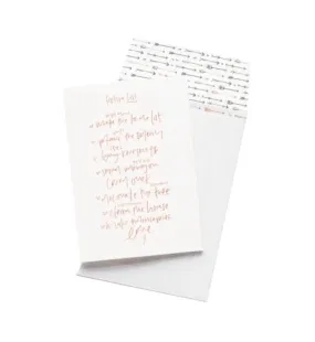 Emma Kate Co. Christmas Greeting Card - Festive List*