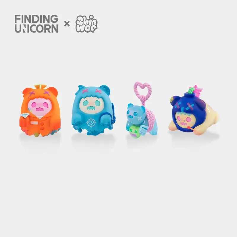 Finding Unicorn ShinWoo Baddy Bear Town Series Blind Box